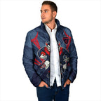 Melbourne Demons Australian Football Padded Jacket Fierce Devil Mascot - Bold Team Colors