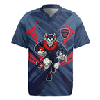 Melbourne Demons Australian Football Rugby Jersey Fierce Devil Mascot - Bold Team Colors