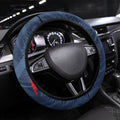 Melbourne Demons Australian Football Steering Wheel Cover Fierce Devil Mascot - Bold Team Colors