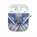North Melbourne Kangaroos Australian Football AirPods Case Powerful Kangaroo Mascot - Bold Team Colors