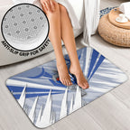 North Melbourne Kangaroos Australian Football Bathroom Set Powerful Kangaroo Mascot - Bold Team Colors