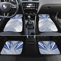 North Melbourne Kangaroos Australian Football Car Mats Powerful Kangaroo Mascot - Bold Team Colors