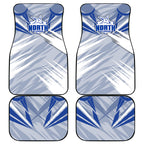 North Melbourne Kangaroos Australian Football Car Mats Powerful Kangaroo Mascot - Bold Team Colors
