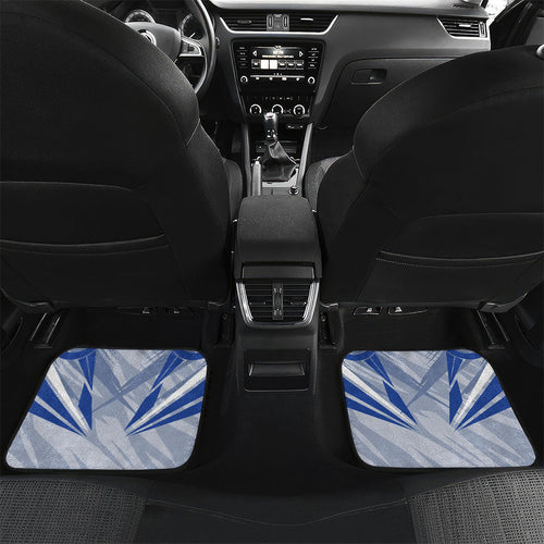 North Melbourne Kangaroos Australian Football Car Mats Powerful Kangaroo Mascot - Bold Team Colors