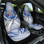 North Melbourne Kangaroos Australian Football Car Seat Cover Powerful Kangaroo Mascot - Bold Team Colors