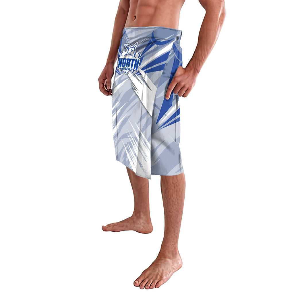 North Melbourne Kangaroos Australian Football Lavalava Powerful Kangaroo Mascot - Bold Team Colors