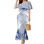 North Melbourne Kangaroos Australian Football Mermaid Dress Powerful Kangaroo Mascot - Bold Team Colors
