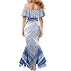 North Melbourne Kangaroos Australian Football Mermaid Dress Powerful Kangaroo Mascot - Bold Team Colors