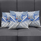 North Melbourne Kangaroos Australian Football Pillow Cover Powerful Kangaroo Mascot - Bold Team Colors