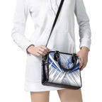 North Melbourne Kangaroos Australian Football Shoulder Handbag Powerful Kangaroo Mascot - Bold Team Colors