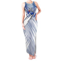 North Melbourne Kangaroos Australian Football Tank Maxi Dress Powerful Kangaroo Mascot - Bold Team Colors