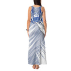 North Melbourne Kangaroos Australian Football Tank Maxi Dress Powerful Kangaroo Mascot - Bold Team Colors