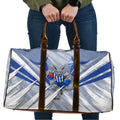 North Melbourne Kangaroos Australian Football Travel Bag Powerful Kangaroo Mascot - Bold Team Colors
