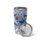 North Melbourne Kangaroos Australian Football Tumbler Cup Powerful Kangaroo Mascot - Bold Team Colors