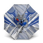 North Melbourne Kangaroos Australian Football Umbrella Powerful Kangaroo Mascot - Bold Team Colors