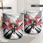 St Kilda Saints Australian Football Laundry Basket Superhero Mascot Graphic - Bold Team Colors