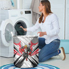 St Kilda Saints Australian Football Laundry Basket Superhero Mascot Graphic - Bold Team Colors