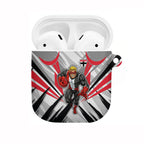 St Kilda Saints Australian Football AirPods Case Superhero Mascot Graphic - Bold Team Colors