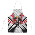 St Kilda Saints Australian Football Apron Superhero Mascot Graphic - Bold Team Colors