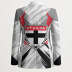 St Kilda Saints Australian Football Blazer Superhero Mascot Graphic - Bold Team Colors