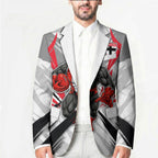 St Kilda Saints Australian Football Blazer Superhero Mascot Graphic - Bold Team Colors