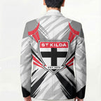 St Kilda Saints Australian Football Blazer Superhero Mascot Graphic - Bold Team Colors