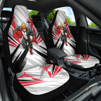 St Kilda Saints Australian Football Car Seat Cover Superhero Mascot Graphic - Bold Team Colors