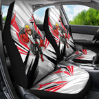 St Kilda Saints Australian Football Car Seat Cover Superhero Mascot Graphic - Bold Team Colors