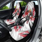 St Kilda Saints Australian Football Car Seat Cover Superhero Mascot Graphic - Bold Team Colors