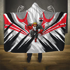 St Kilda Saints Australian Football Hooded Blanket Superhero Mascot Graphic - Bold Team Colors