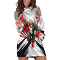 St Kilda Saints Australian Football Hoodie Dress Superhero Mascot Graphic - Bold Team Colors