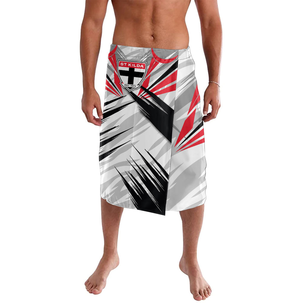 St Kilda Saints Australian Football Lavalava Superhero Mascot Graphic - Bold Team Colors