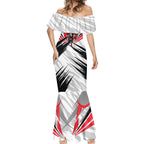 St Kilda Saints Australian Football Mermaid Dress Superhero Mascot Graphic - Bold Team Colors