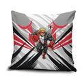St Kilda Saints Australian Football Pillow Cover Superhero Mascot Graphic - Bold Team Colors