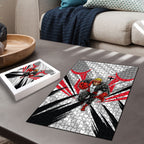 St Kilda Saints Australian Football Puzzle Superhero Mascot Graphic - Bold Team Colors