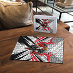 St Kilda Saints Australian Football Puzzle Superhero Mascot Graphic - Bold Team Colors