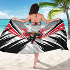 St Kilda Saints Australian Football Sarong Superhero Mascot Graphic - Bold Team Colors
