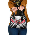 St Kilda Saints Australian Football Shoulder Handbag Superhero Mascot Graphic - Bold Team Colors