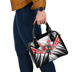 St Kilda Saints Australian Football Shoulder Handbag Superhero Mascot Graphic - Bold Team Colors