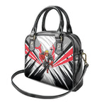St Kilda Saints Australian Football Shoulder Handbag Superhero Mascot Graphic - Bold Team Colors