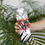 St Kilda Saints Australian Football Skinny Tumbler Superhero Mascot Graphic - Bold Team Colors