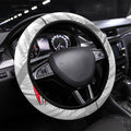 St Kilda Saints Australian Football Steering Wheel Cover Superhero Mascot Graphic - Bold Team Colors
