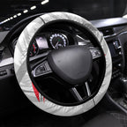 St Kilda Saints Australian Football Steering Wheel Cover Superhero Mascot Graphic - Bold Team Colors