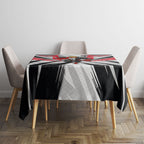 St Kilda Saints Australian Football Tablecloth Superhero Mascot Graphic - Bold Team Colors