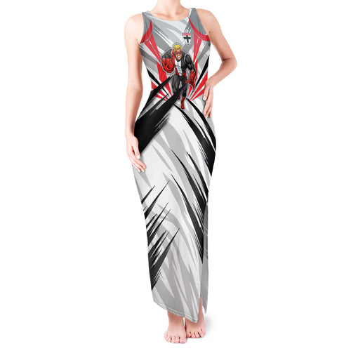 St Kilda Saints Australian Football Tank Maxi Dress Superhero Mascot Graphic - Bold Team Colors