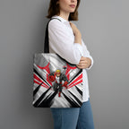 St Kilda Saints Australian Football Tote Bag Superhero Mascot Graphic - Bold Team Colors