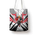 St Kilda Saints Australian Football Tote Bag Superhero Mascot Graphic - Bold Team Colors