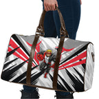 St Kilda Saints Australian Football Travel Bag Superhero Mascot Graphic - Bold Team Colors