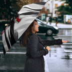 St Kilda Saints Australian Football Umbrella Superhero Mascot Graphic - Bold Team Colors