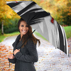St Kilda Saints Australian Football Umbrella Superhero Mascot Graphic - Bold Team Colors